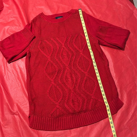 NWT Land’s End Women’s Red Pullover Sweater Size 1X - Picture 9 of 13